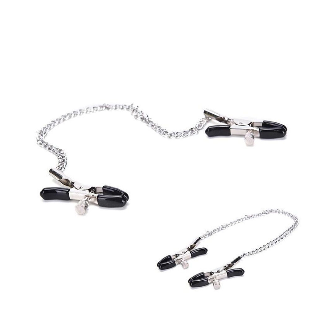 Fantasy Nipple Clamps Breast Clamps With Metal Chain