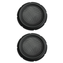 2X 8 Inch Bass Speaker Passieve Radiator Hulp Rubberen Trillingsplaat Subwoofer Vervanging