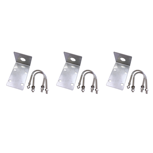 Antenne Pole Mount Beugel Met Dubbele U-Bouten Kle