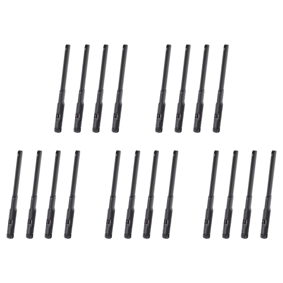 20Pcs Dual Band Wifi Antenna 2.4Ghz 5Ghz 5.8Ghz 8Dbi Mimo Rp-Sma Male For Router Wireless Network Card 4851689821488