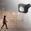 4X 220V Mini Human Body Infrared Sensor Switch LED Flood Light PIR Motion Adjustable Black 6