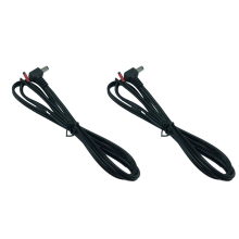 Cavo di alimentazione CC ad angolo retto 2X per ricetrasmettitore ICOM IC-705 QRP