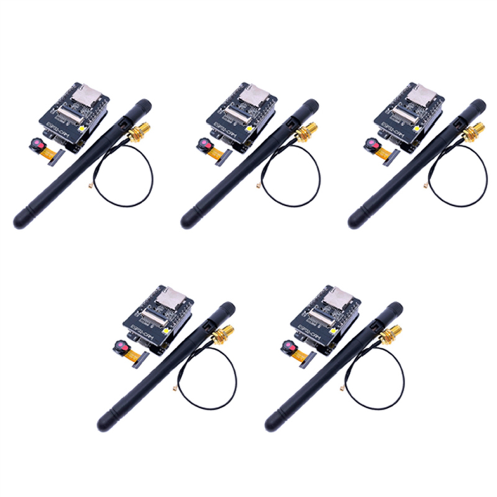 5X ESP32-CAM-MB Scheda Di Sviluppo Usb ESP32 Seriale A Wifi Cam CH340G 5V Bluetooth+Ov2640 Camera+2.4G Antenna Ipx