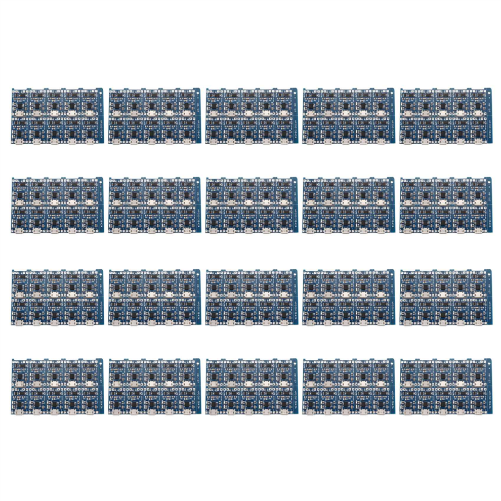 200Pcs 5V Mini Usb 1A 18650 For Lithium Battery Charging Board With Protection Charger Module 4851689816293