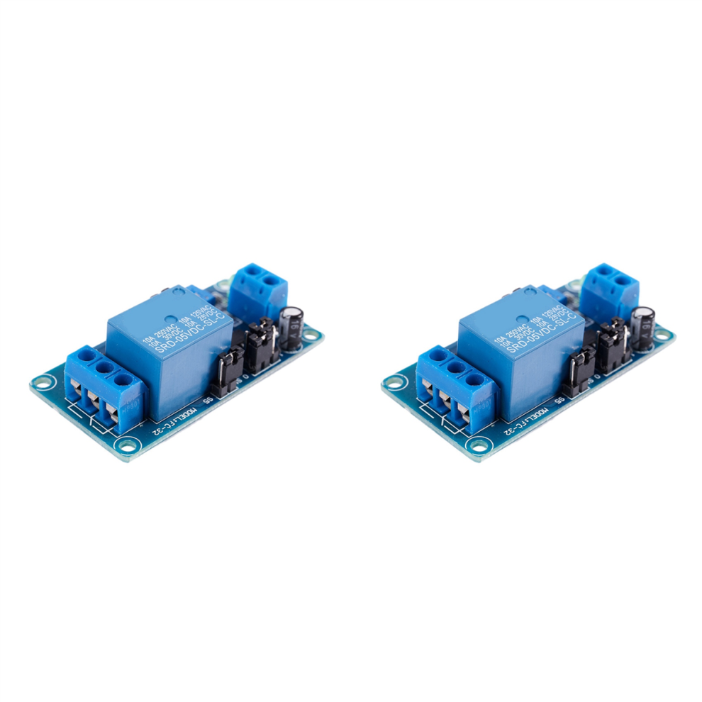 2X Single Channel Time Delay Relay Module Control Board Dc5v Fc-32 4851689822669