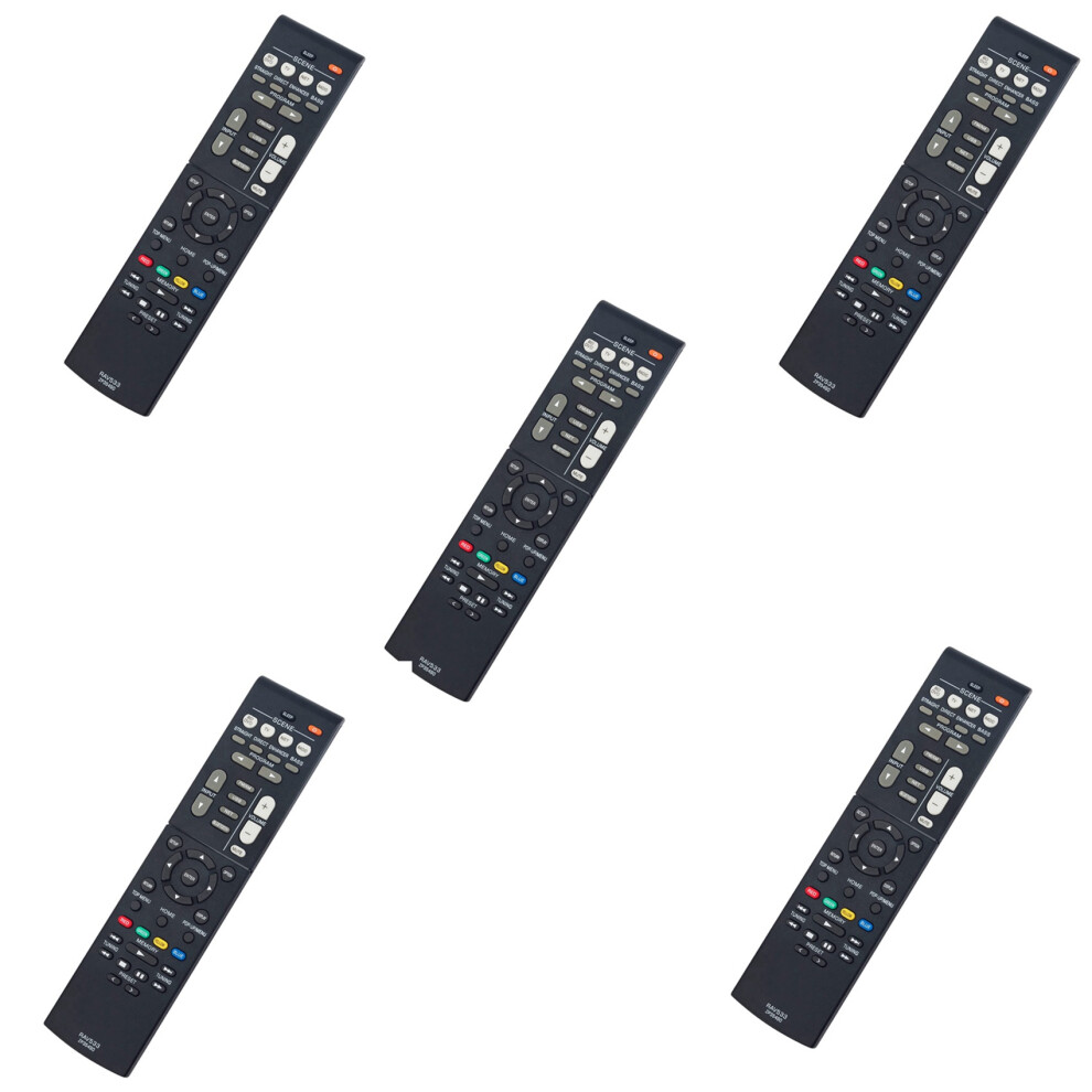 5X Rav533 Replace Remote Control For Av Receiver Home Theater System Rx-V579 -4068 -5790 -3068 Rx-V479 4851689894567