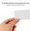 200 stuks NFC-kaarten, wit, blanco, voor waterdichte PVC-tags, 504 bytes chipsticker 4