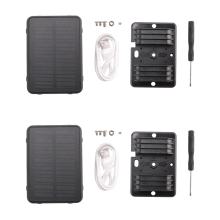 2X RF-V34 Wasserdichter Solar-GPS-Tracker mit 9000 mAh Leistung, Schafe, K?he, Vieh, GSM, WiFi-Tracking, Sprach-SOS-Alarm, kostenlose Plattform