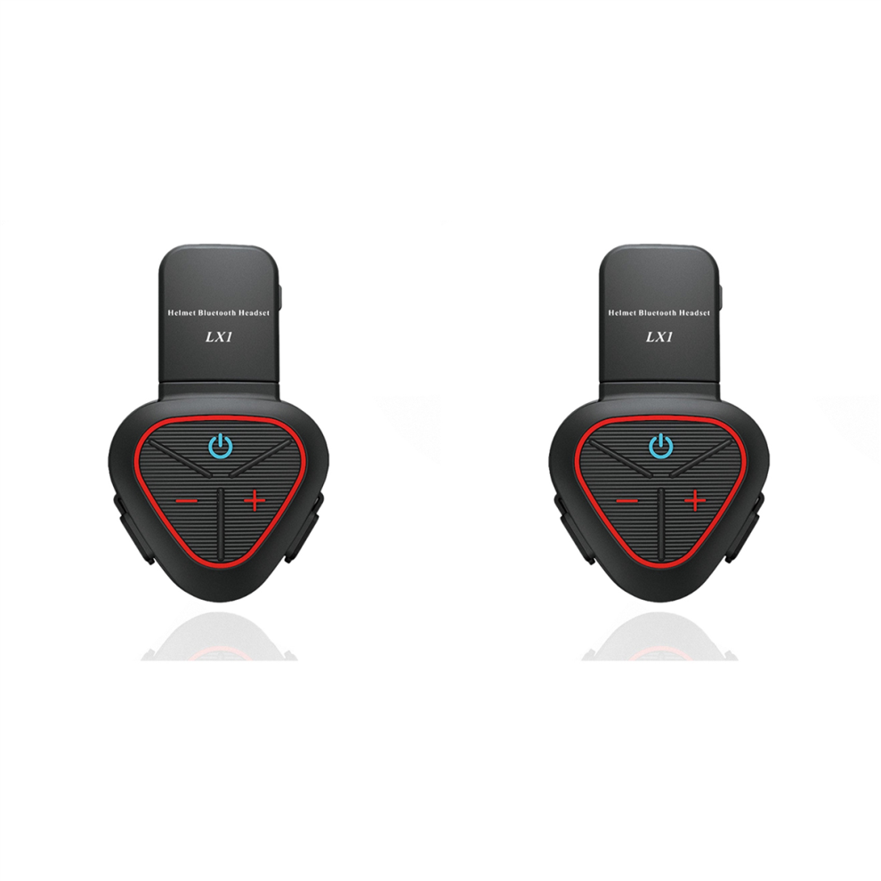 2X LX1 Motorcycle Summer Helmet Special Bluetooth Headset Portable Smart Noise Cancelling Takeaway Red-image-OPC-PFZYCB6-NEW