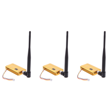 3X FPV 1.2Ghz 1.2G 8CH 1500Mw draadloze AV-zender TV Audio Video-zender-ontvangercombo voor QAV250 250 RC(C)