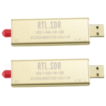2X SDR-ontvanger V3 Pro Rtl2832 Rtl2832U R820T2 RTL voor 100KHz-1.7GHz UHF VHF HF AM FM
