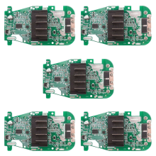 5X Li-Ion batterij oplaadbeveiligingscircuitbord PCB voor 18V R840083 R840085 R840086 R840087