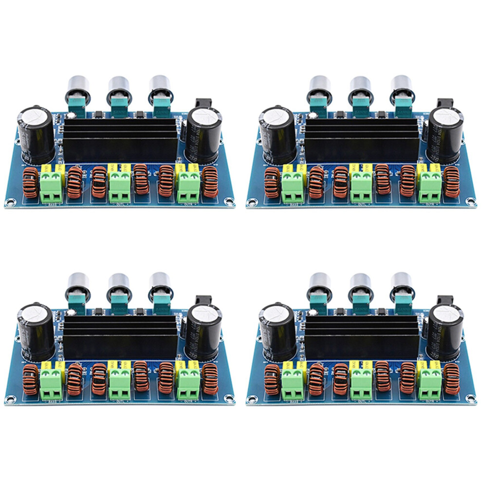 4X Xh-A305 Digital Power Amplifier Board Tpa3116d2 Bluetooth 5.0 2.1 Channel Audio Bass Aux Amp Module 4851689888856