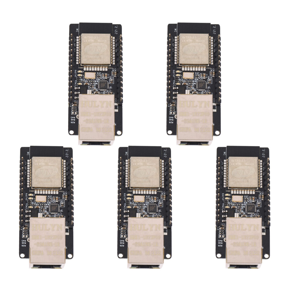 Jojomino Black 5X Wt32-Eth01 Embedded Serial Port Networking Bluetooth + Wifi Combo Gateway Module
