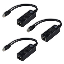3X POE Power Supply Module Standard Isolated Splitter 48V to 5V2.4A USB Interface