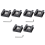 Cold Shoe Mount Aluminum Adapter Bracket Hot with 1/4 Thread for Camera Cage Flash Mount(6 PCS) 1