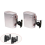3X Universal Rotatable Speaker Wall Mount Stand Bracket 1 Pair Black 8