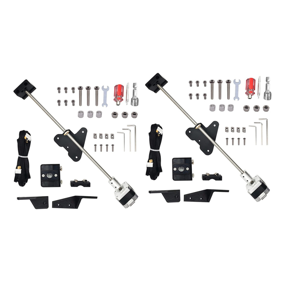 2X voor 3 Dual Z Axis Upgrade Kit met Lead Screw Stappenmotor, 3D Printer Accessoires Onderdelen