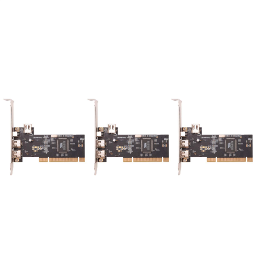 Controller adattatore PCI per scheda Firewire IEEE 1394 a 3 porte 3X per PC desktop