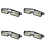 4X oplaadbare Active Shutter 3D-bril voor ALLE DLP-projectoren 2