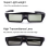 4X oplaadbare Active Shutter 3D-bril voor ALLE DLP-projectoren 6