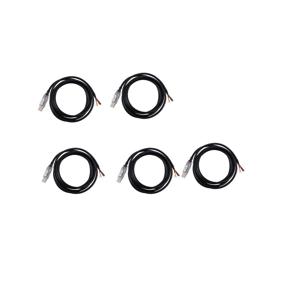Photos - Cable (video, audio, USB) Jojomino 5X 1.8M Long Wire End,USB-Rs485-We-1800-Bt Cable,USB to Rs485 Serial for Equipment,Industrial Control,Plc-Like Products 