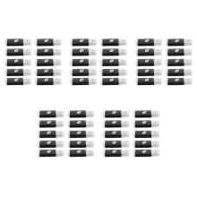 50 x USB-geheugen 2.0-stick Flash Drive 128 MB Geschenk Zwart