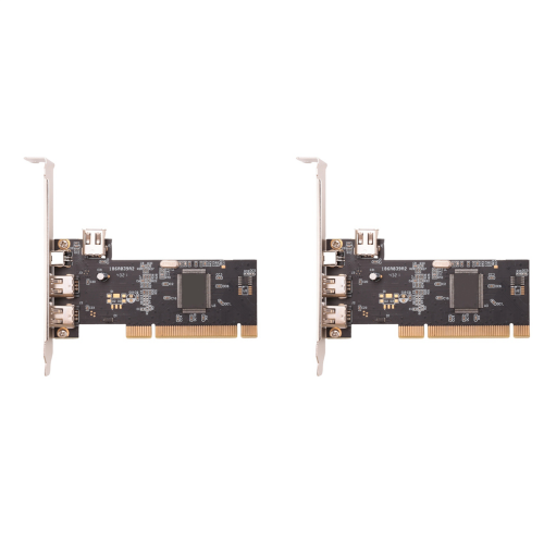 Controller adattatore PCI per scheda Firewire IEEE 1394 a 3 porte 2X per PC desktop 1