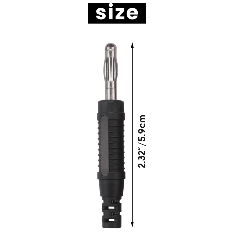 30Pcs 4Mm Banana Plugs Solder Diy Plug Male Connectors Adapters For Multimeter Test Leads Probes 4851689805983