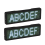 2X Bluetooth LED Name Badge Rechargeable Light Sign DIY Programmable Scrolling Message Board Display LED,Type 5 2