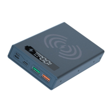 2X DIY 5X18650 Power Bank Case Detachable Battery Charge Storage Box Shell CX5 with LED Lighting Without