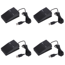 4X USB-voetpedaalschakelaarbediening Toetsenbordactie voor nieuwe HID