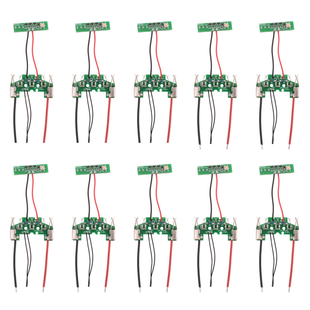 10X BAT610 18V Batteria Agli Ioni Di Litio Pcb Scheda Di Protezione Della Carica Per Bosch Li-Ion