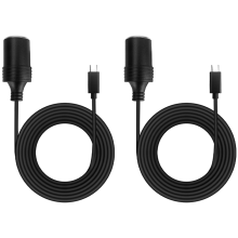 2X USB C PD 45W 15V/3A Type Male to Cigarettes Lighter Socket Female Converter Adapter Cable