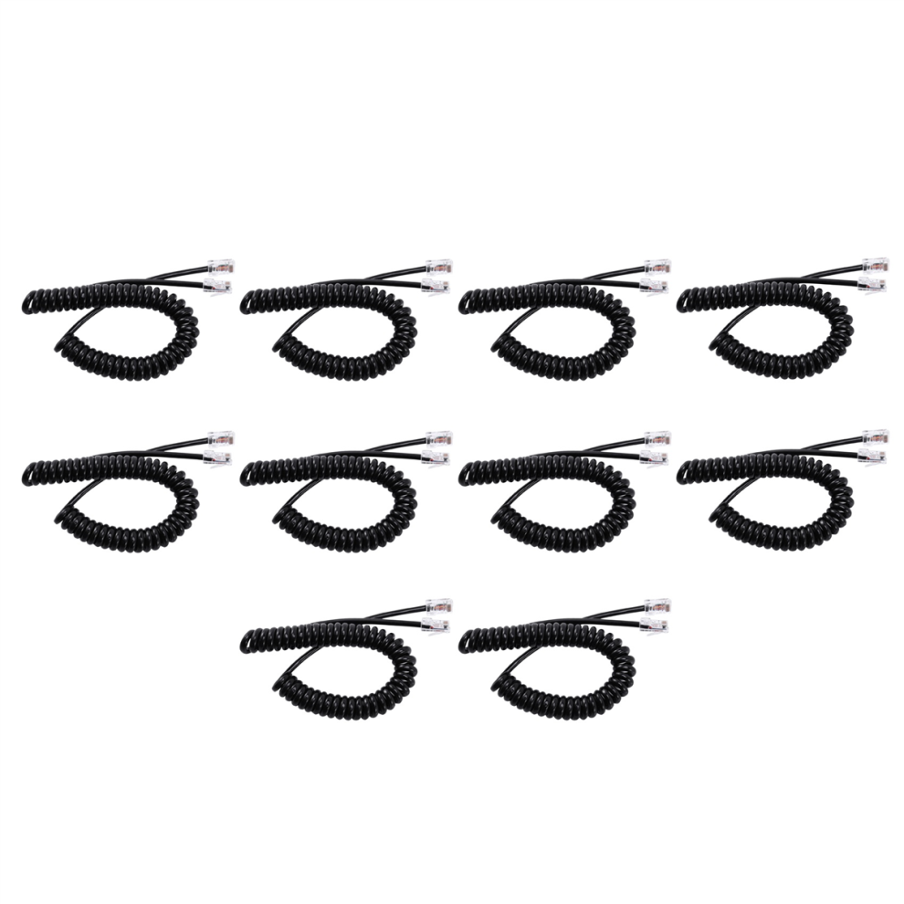 Lot de 10 c?bles de microphone ? 8 broches pour haut-parleur radio mobile Icom HM-98 HM-133 HM-133V HM-133S DTMF IC-2200H