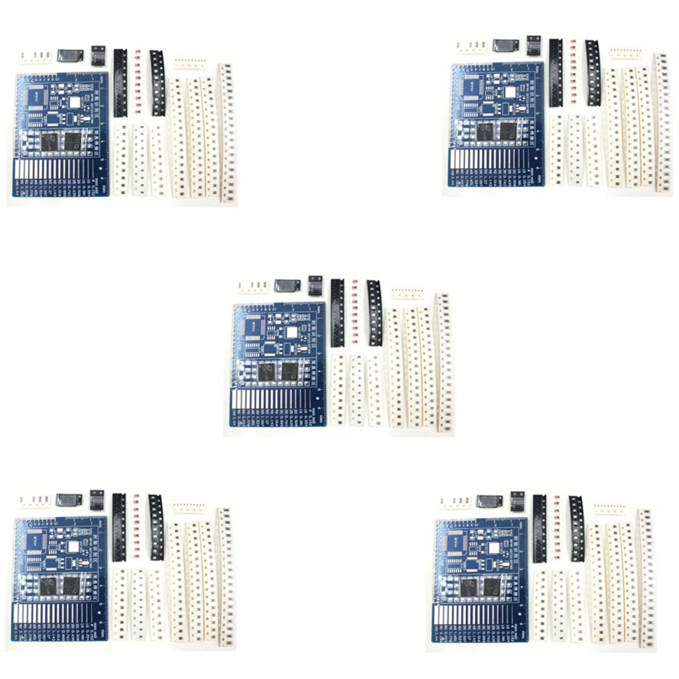 5X Spare Parts Advanced Full-Chip Soldering Practice Board Electronic Components Diy Production Kit 4851689896622