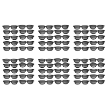 60 stuks gepolariseerde passieve 3D-bril voor bioscoop IMIX-scherm