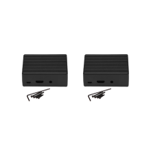 2X 3 Modell B Aluminium Legierung Fall Passive K?hlung Shell Metall Geh?use W?rmeableitung f?r 3B/3B +