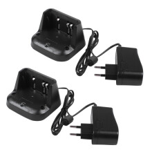 2X CD-15A CD-15 snellader voor VX-5 VX-5R VX-6 VX-6R VX-7R VXA-700 -58Li -80Li EU-stekker