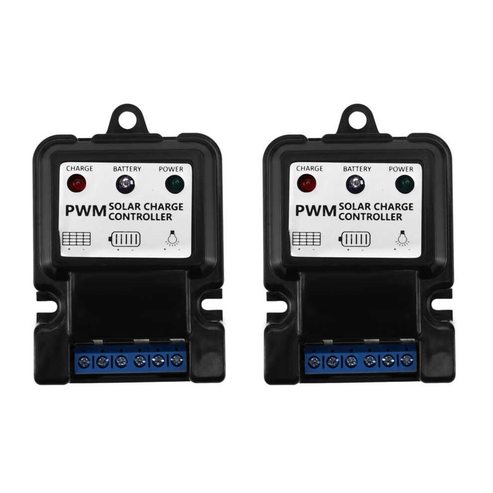 2Pc Nouveau Utile 6V 12V 10A Auto Panneau Solaire Contr?leur De Charge Chargeur De Batterie R?gulateur Chaud Am?lioration De L'habitat