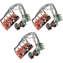 3X DC 12V 24V PT2399 Digitale Microfoon Audio Versterker Board Karaoke Plate Reverb Voorversterker Reverberator OP275