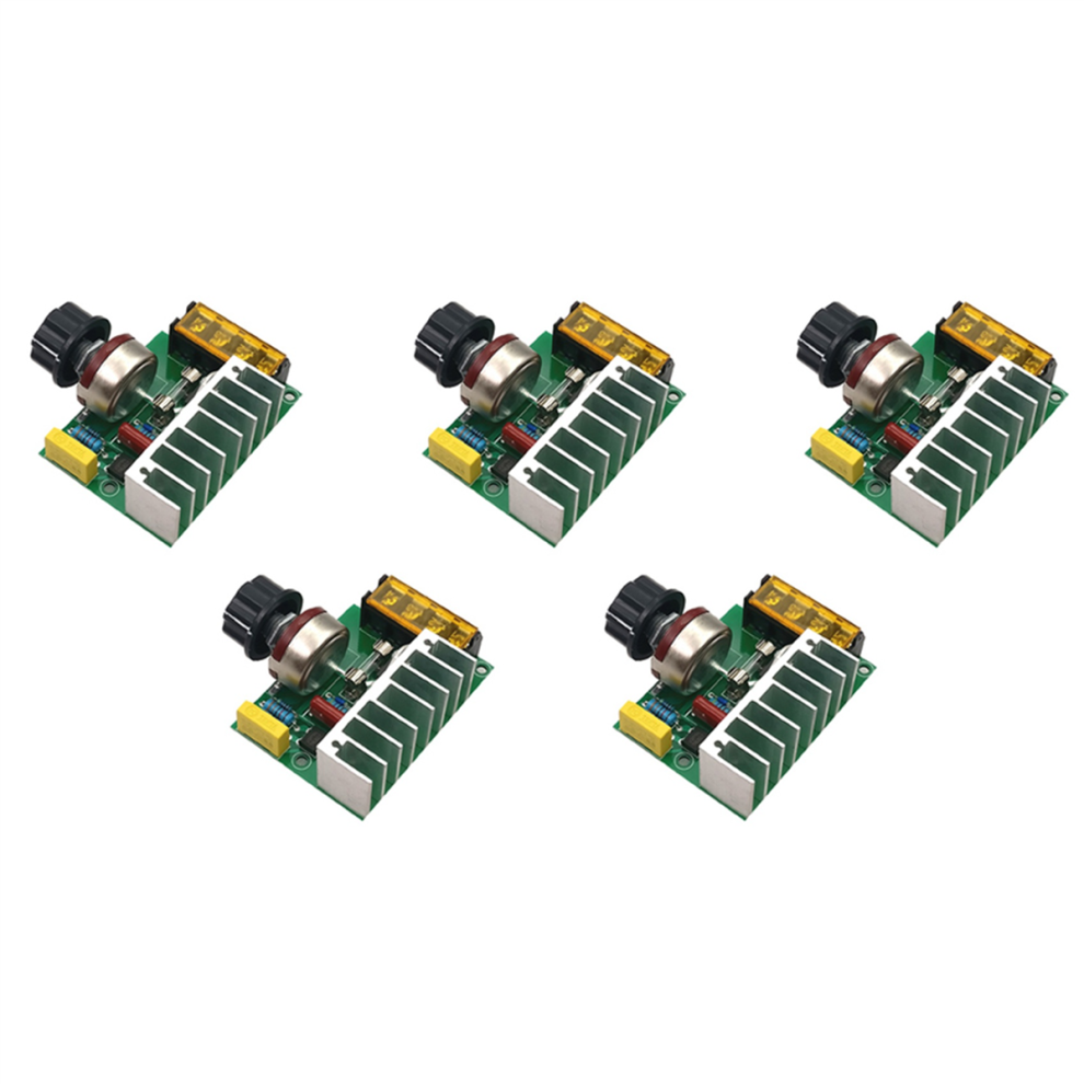 5X 4000W Ac 220V Scr Electric Voltage Regulator Motor Speed Controller Dimmers Dimming 4851689807598