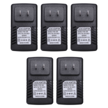 5X Power Supply Ethernet POE Injector Adapter for IP Phone Gateway Camera(24V/1A US Plug)