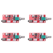 4X Hoofdtelefoonversterkerbord MAX4410 Miniatuurversterker kan worden gebruikt als voorversterker in plaats van NE5532