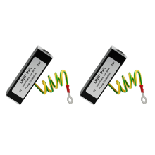 2X Telephone Fax Surge Protector Arrestor RJ11 Kl01-P4H Black ADSL