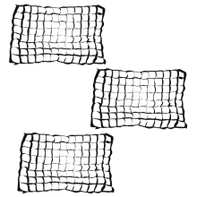 3X Fotografie Honingraatrooster voor 50x70cm / 20x28Inch Umbrella Softbox Studio Strobe