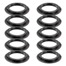 10X Black Metal Lens Mount Adapter, for M42 Camera / 1D, 1DS Mark II,III,IV,5D II,7D,