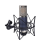 2X Microphone Shock Mount Adjustable Recording Mic Stand Metal Bracket Pod (Black) 4