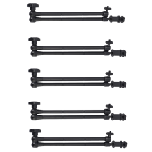 Lot de 5 bras magiques articul?s r?glables de 20 pouces avec support de griffe pour ?clairage LED DSLR Rig LCD Monitor