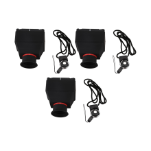 3X LCD-zoeker 3,2 inch loep vergrotende oogschelp voor universeel 3,2 inch scherm DSLR-camera Rubber